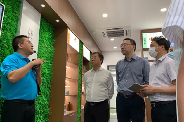 广州市白云区区委书记赵军明一行调研中器两网融合工作