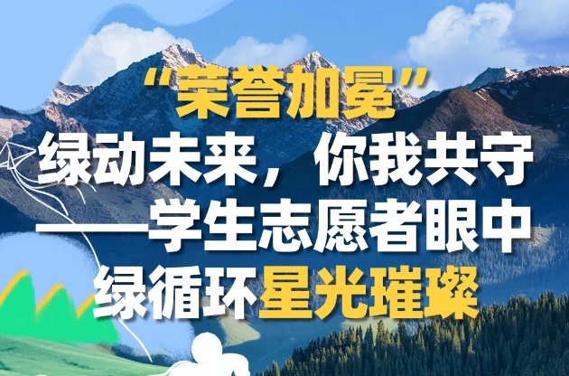 “荣誉加冕” 绿动未来 | 学生志愿者眼中绿循环星光璀璨