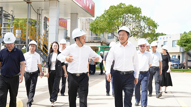 北京市副市长文献一行莅临中器调研考察 共探餐厨废弃油脂协同治理新路径